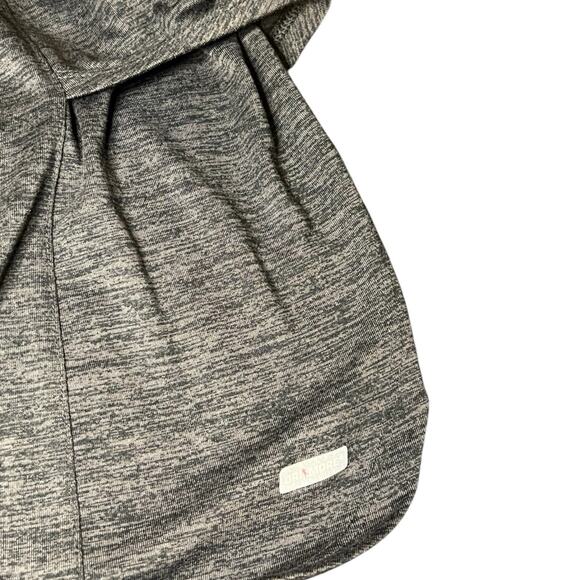 Danskin‎ Now Dri-More Athletic T-Shirt Size Large Mesh Back Lightweight Gray - Picture 6 of 7